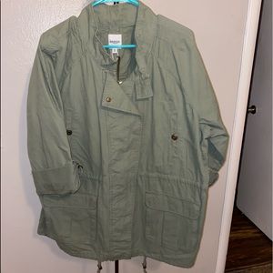 Green jacket